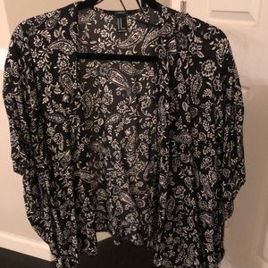 Flowy beach cover up